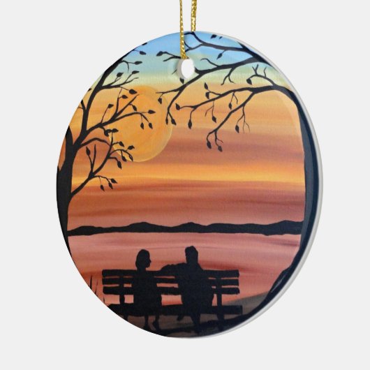 Vrienden Keramisch Ornament (Links)