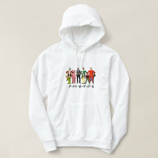 Vrienden Kerstmis Hoodie (Design voorkant)