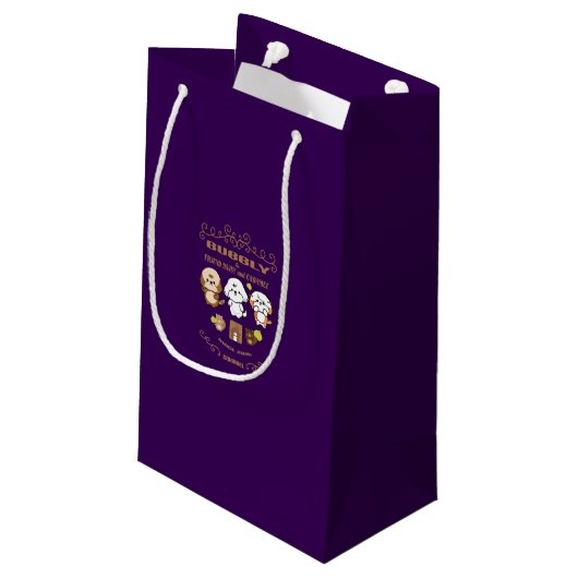 Vrienden Klein Cadeauzakje (Achterkant Gekanteld)