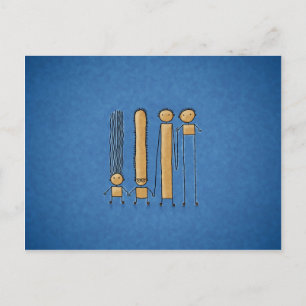 Vrienden (Kleur 2) Briefkaart