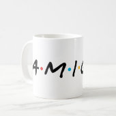 Vrienden Koffiemok (Voorkant links)