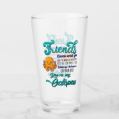 Vrienden komen als de golven van de oceaan glas (Voorkant)