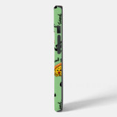 Vrienden komen en gaan, maar pizza is voor altijd  Case-Mate iPhone case (Achterkant / Links)