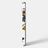 Vrienden komen en gaan, maar pizza is voor altijd Case-Mate iPhone case (Achterkant / Links)