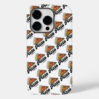 Vrienden komen en gaan, maar pizza is voor altijd iPhone 14 plus hoesje