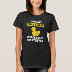 vrienden komen rubberen eenden voor altijd in het t-shirt