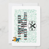 vrienden komen samen behandelt uitnodiging (Voorkant)