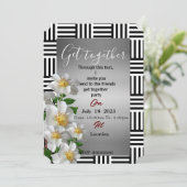 Vrienden krijgen een uitnodiging (Staand voorkant)