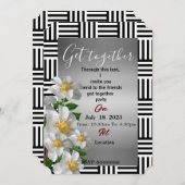 Vrienden krijgen een uitnodiging (Voorkant / Achterkant)