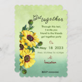 Vrienden krijgen een uitnodiging (Voorkant / Achterkant)