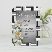 Vrienden krijgen een uitnodiging (Staand voorkant)