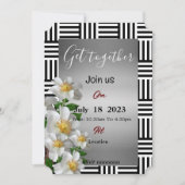 Vrienden krijgen een uitnodiging (Voorkant)