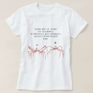 Vrienden laten geen vrienden shirt