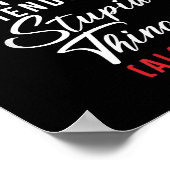 Vrienden laten vrienden geen domme dingen doen (al poster (Hoek)