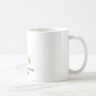 Vrienden laten vrienden geen vrienden eten koffiemok