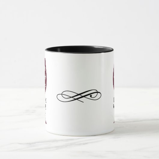 Vrienden laten vrienden geen witte zonde Drinken Mok (Midden)