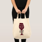Vrienden laten vrienden geen witte zonde Drinken Tote Bag (Voorkant (product))