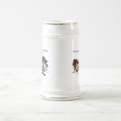 Vrienden laten vrienden niet alleen wijn bierpul (Center)