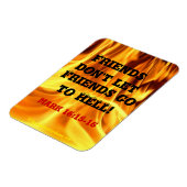 Vrienden laten vrienden niet naar de hel gaan magneet (Linkerzijde)