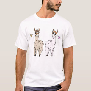 Vrienden Llama Pair T-shirt