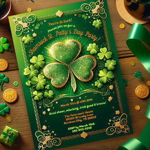 Vrienden Lucky Irish St. Patrick's Day Viering Kaart