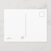 Vrienden Maak De Wereld Mooie Hond Kat Wit Briefkaart (Achterkant)