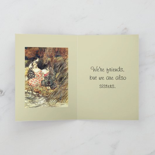 VRIENDEN MAAR ZUSSEN KAART (Binnen)