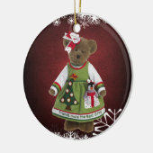 Vrienden maken de beste cadeautjes van Teddy Bear Keramisch Ornament (Links)