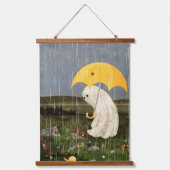 Vrienden maken hangend wandkleed (Voorkant)