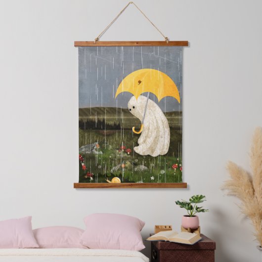 Vrienden maken hangend wandkleed (Slaapkamer)