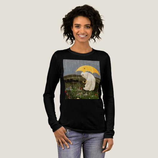 Vrienden maken Tri-Blend shirt (Voorkant)