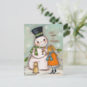 Vrienden maken - Vakantie Briefkaart (Staand voorkant)