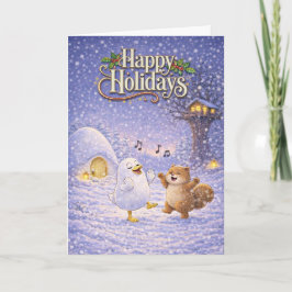 Vrienden maken vakanties  kaart