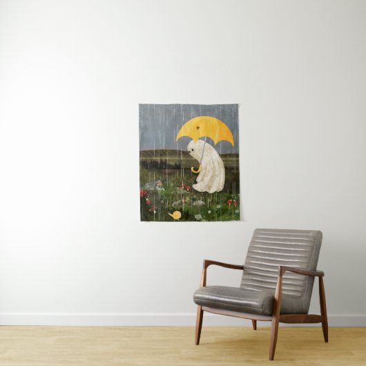 Vrienden maken wandkleed (In situ)