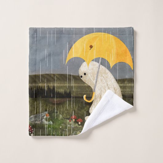 Vrienden maken washandje (Wasdoekje)