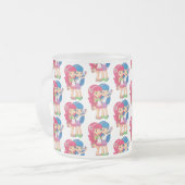 Vrienden Matglas Koffiemok (Voorkant links)