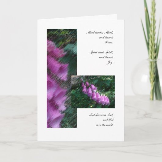 Vrienden: Mening, Geest, en Ziel Kaart (Voorkant)