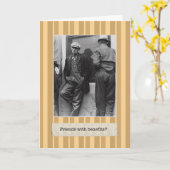 Vrienden met de Kaart van de Verjaardag van (Gele Bloem)