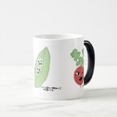 vrienden met eerlijke weersomstandigheden magische mok (Voorkant rechts)