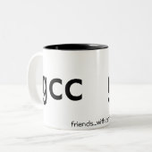 Vrienden..met mok van uitkeringen (Voorkant links)