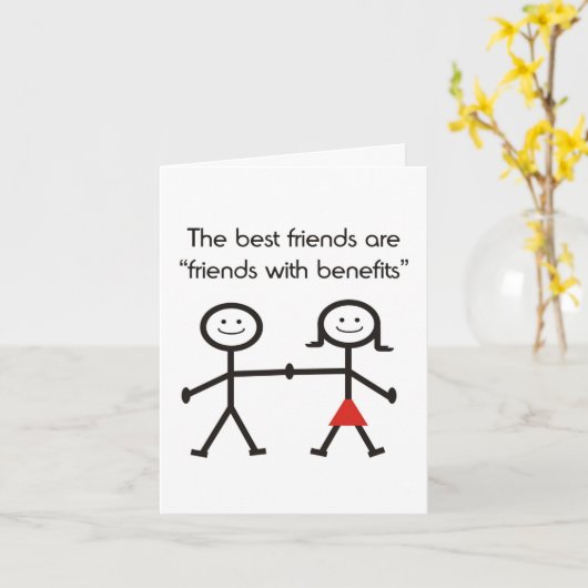 Vrienden met voordelen kaart (Gele Bloem)