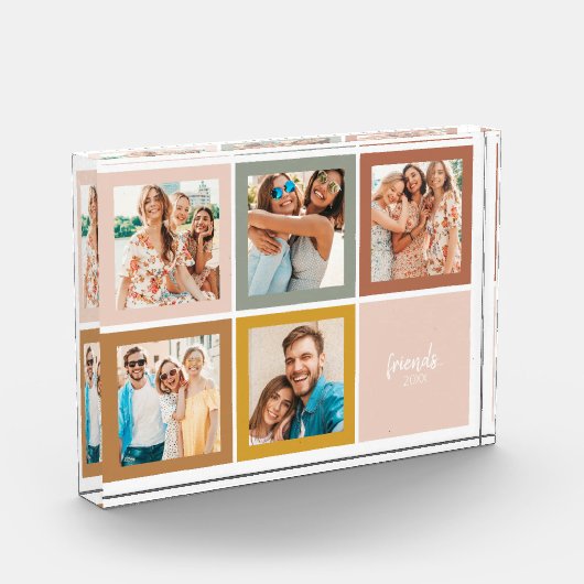 Vrienden Modern Minimal Photo Block Fotoblokken (Links)