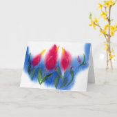 Vrienden Notecard Kaart (Gele Bloem)