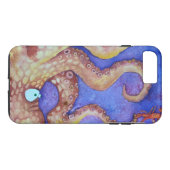 "Vrienden" Octopus & krab, vis met hoogte Case-Mate iPhone Case (Achterkant (Horizontaal))