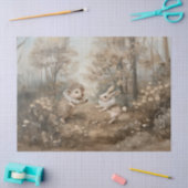 Vrienden - Olieverfstijl Tissue Paper Tissuepapier (Craft)
