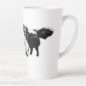 Vrienden op het pad latte mok (Rechts)