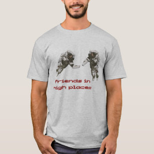 vrienden op hoge plaatsen t-shirt