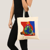 Vrienden over de hele wereld - tote bag (Voorkant (product))