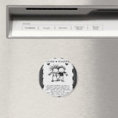 Vrienden Patch Sjabloon Magneet (Insitu (Vaatwasser))