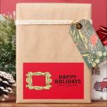 VRIENDEN™ | Peephole-Lijst | Christmas Gift Label<br><div class="desc">Deze geweldige afbeelding bevat het kijkgat van FRIENDS™.</div>